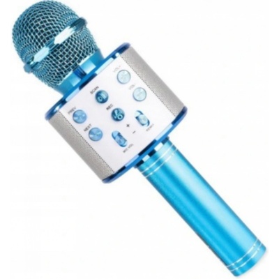 WSTER WS 858 Karaoke bluetooth mikrofon stříbrný