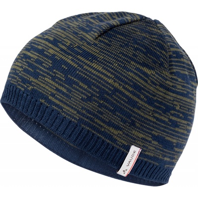Vaude Kids Cotton Beanie dark sea/avocado
