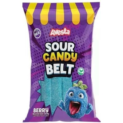 Avesta želé sour candy belt berry 12 x 70 g