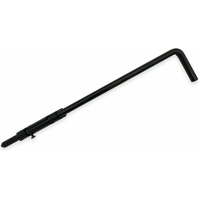 Černá zástrč pro bránu a vrata 500 mm