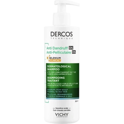 VICHY Dercos Anti-Pelliculaire šampon na mastné lupy 390 ml
