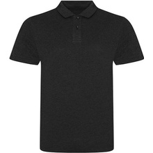 Just Polos pánska polokošeľa JP001 heather black