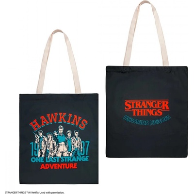 Cinereplicas Plátěná taška Stranger Things One Last Adventure