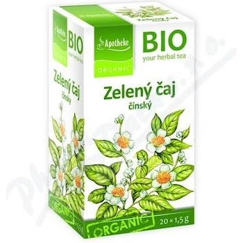 Apotheke BIO Zelený čaj 20 x 1,5 g