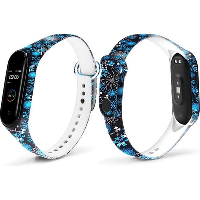 Xiaomi Mi Band 3/4 náhradní náramek Sněhová krajina MBSCZ-IMGSKR