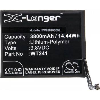 VHBW Батерия за Nokia 3 V, 3800 mAh (888203008)