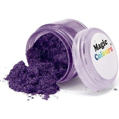 Magic Colours Jedlá prachová perleťová farba Purple Sheen 8 ml