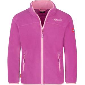 TROLLKIDS Детско поларено яке Trollkids Girls Oppdal Jacket XT Fleece jacket - Fresh Berry / Candy Pink - размер 152 (EU) (703-2388-1519)