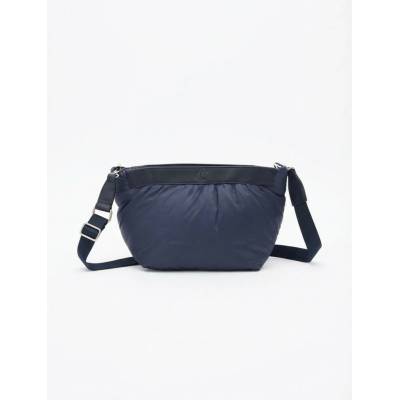 C'est tout Modrá prošívaná crossbody kabelka měkká Modré