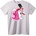 NOONEBRAND Тениска Сладък Розов Влюбен Пингвин - 7XL, Black