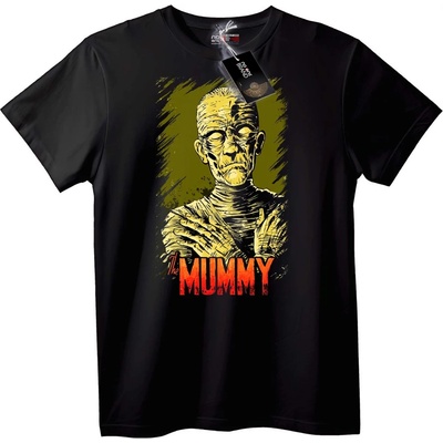 NOONEBRAND Тениска Мумията - L, Black