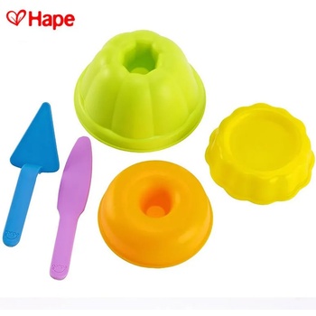 Image 1 of Hape - Плажен комплект форми за печене