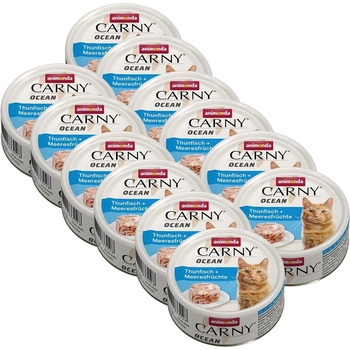 Animonda Carny Ocean - Тунец + морски дарове 12 x 80 г