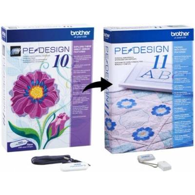 Brother UPGRADE z PE design 10 na PE design 11