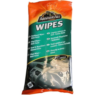 Armor All Utierky na plast matné 20 ks