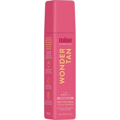 MineTan Wonder Self Tan Foam dámský samoopalovací pěna 200 ml