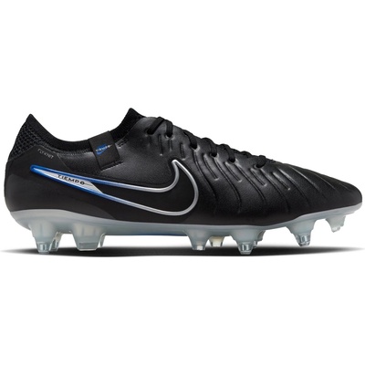 Футболни бутонки Nike Tiempo Legend 10 Elite Soft Ground Football Boots - Black/Chrome