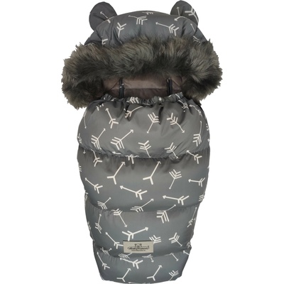 Babymatex Zimný do kočíka VENUS + rukávnik Šípky