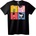 NOONEBRAND Тениска 4 Карикатурни Героя - 2XL, White