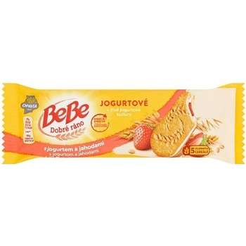 Opavia BeBe Dobré Ráno sušienky s jogurtom a jahodami 50,6 g