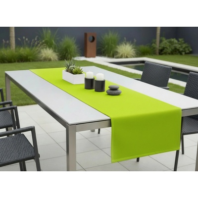 Mybesthome Venkovní běhoun ubrus Runner color 19 limonka 40x140 cm