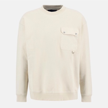 Barbour Блуза BARBOUR Leazes Crew Sweatshirt - Ecru BE11