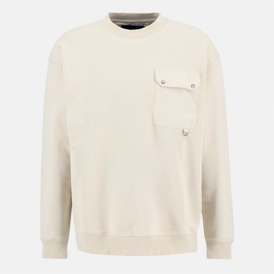 Barbour Блуза BARBOUR Leazes Crew Sweatshirt - Ecru BE11
