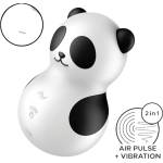 Satisfyer Pocket Panda - вибратор за клитор с въздушни вълни - черен