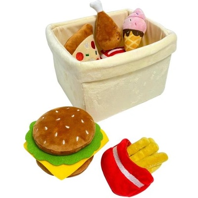 Magic Baby Бързо хранене в кошница - плюшена играчка