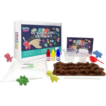 Image 1 of Big Bang Science Научен комплект Big Bang Science - Направи си цветни тебешири Дино (BM20610)