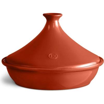 Emile Henry Керамичен тажин emile henry tagine голям - Ø32 см - цвят теракота (eh 5532-ot)