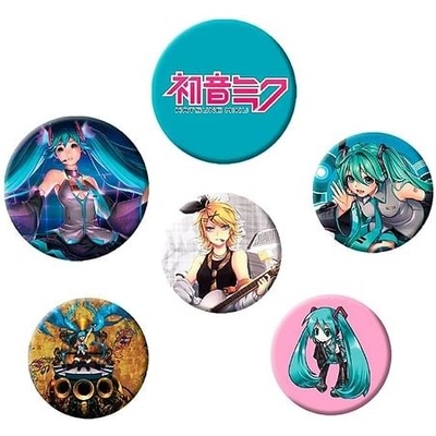 ABYstyle Sada placek Hatsune Miku – Zboží Dáma