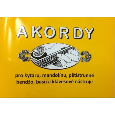 Akordy pro kytaru, mandolínu, pětistrunné bendžo, basu a klávesové nástroje