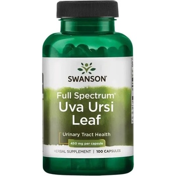 Swanson Full Spectrum Uva Ursi Leaf, 450 mg, 100 капсули, Swanson (SW971)