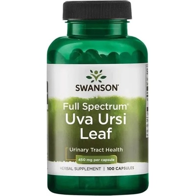 Swanson Full Spectrum Uva Ursi Leaf, 450 mg, 100 капсули, Swanson (SW971)