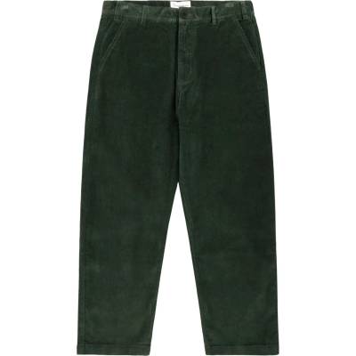 KnowledgeCotton Apparel Мъжки ежедневен панталон Knowledgecotton apparel Flint Wide 14 Wales Corduroy Chino Casual trousers - Forrest Night - размер 31 (007-4154-0319)