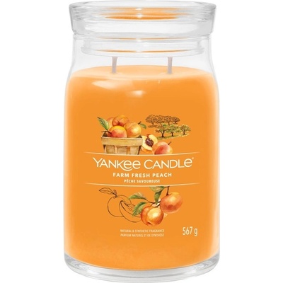 Yankee Candle Signature Farm Fresh Peach 567 g