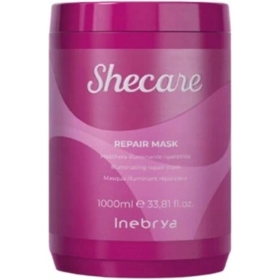 Inebrya Shecare Repair Mask regeneračná maska pre poškodené vlasy 1000 ml