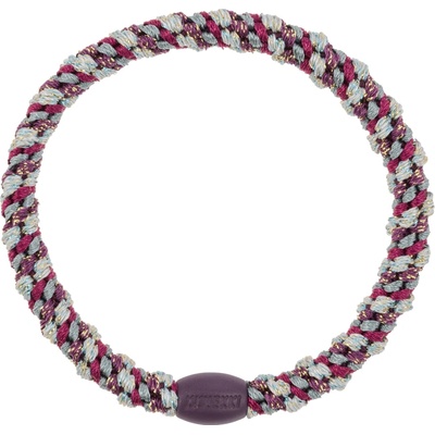 KKNEKKI Gumička do vlasů Kknekki Slim Mix Grape Aqua, multi barva, textil – Zboží Dáma