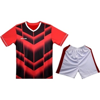 Екип за футбол/ волейбол/ хандбал, детски - червен с бяло