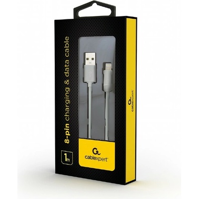 Gembird CC-USB2-AMLM-W-1M lightning 1m