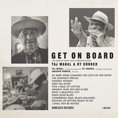 MAHAL, TAJ & RY COODER - GET ON BOARD CD