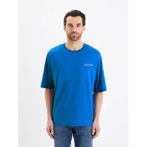 Celio Синя памучна тениска Celio Gesympa Celio | Sin | МЪЖЕ | M