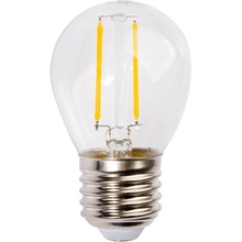 Polux LED žárovka LED E27 G45 2W = 23W 230lm 3000K Teplá bílá 280° Filament GOLDLUX