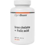 GymBeam Iron Chelate + Folic Acid [90 капсули]