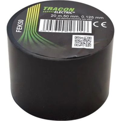 Tracon electric Páska izolačná 50 mm x 20 m čierna