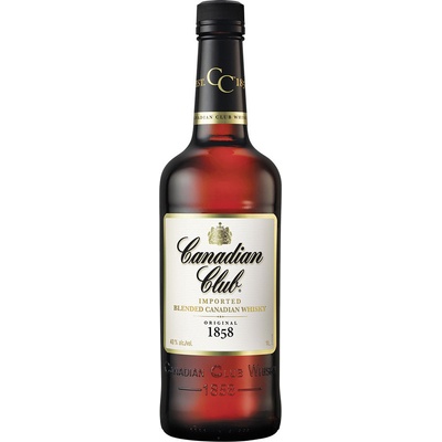 Canadian Club 40% 1 l (čistá fľaša)