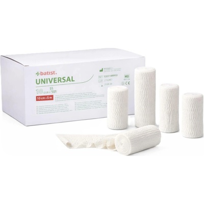 Obinadlo elastické Universal 10cm x 5m 10 ks