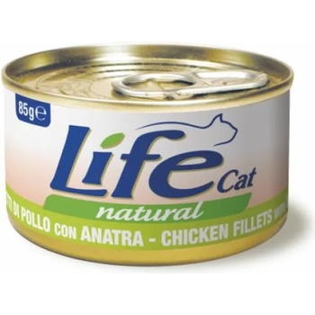 Life Pet Care Life Cat Natural Chicken & Duck - с пилешко и патешко месо 85 гр