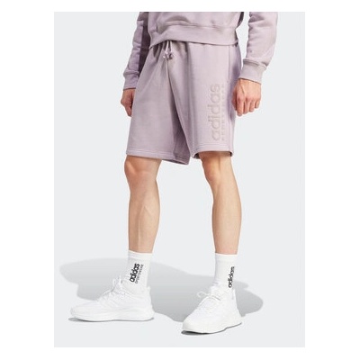 adidas Спортни шорти ALL SZN Fleece Graphic IW1196 Виолетов Regular Fit (ALL SZN Fleece Graphic IW1196)